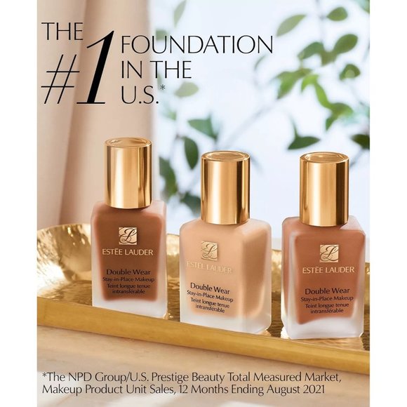 NIB Estée Lauder Double Wear Stay-in-Place Liquid Foundation #3W2 Cashew - 1 oz. - Picture 7 of 9